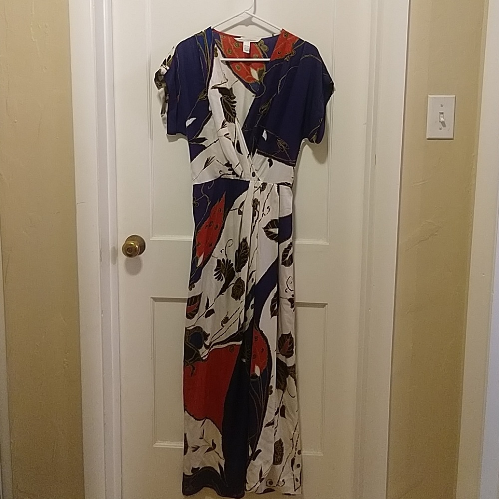 Diane von Furstenberg silk maxi
